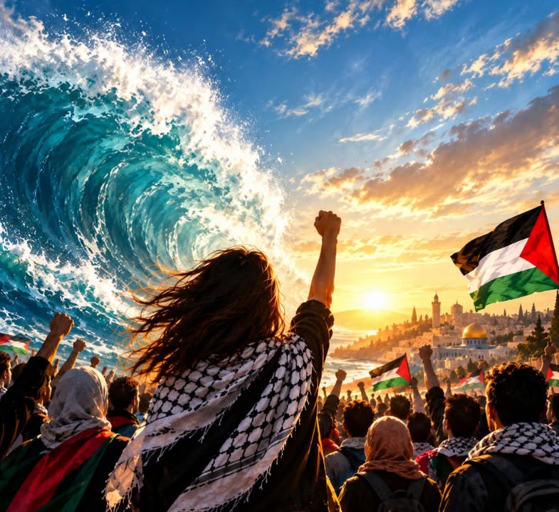 #Poème
Lève-toi !
Nous sommes la vague,
nous sommes le vent,
La voix qui grandit
dans le cœur des vivants.
Une voix seule
peut trembler dans la nuit,
Mais mille voix ensemble
deviennent un cri.
Djamel Metref
At Yenni le 16 Octobre 2026